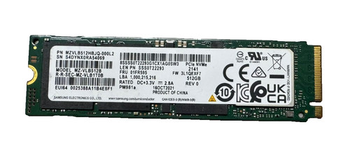 Disco ssd samsung pm981a - ssd,