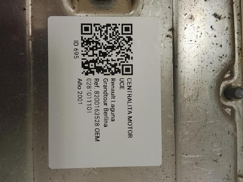 0281011101 centralina motore