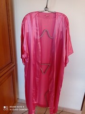 Donna Vestaglia Da Notte Rosa Fucsia