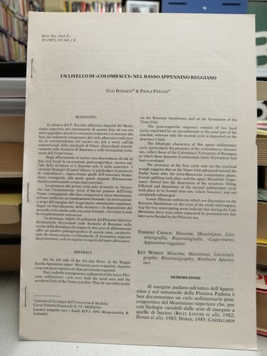 Livello colombacci nel - di,