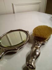 Antico comò vintage argento