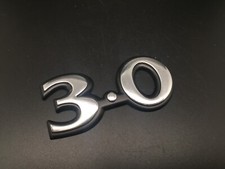 JAGUAR S TYPE 3.0 LOGO SIGLA EMBLEMA FREGIO STEMMA SCRITTA TARGHETTA BADGE TARGA