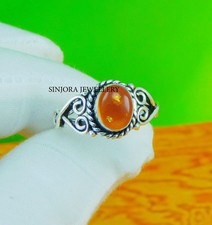 Anello regalo fatto a mano in argento sterling 925 con pietra preziosa...