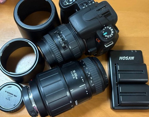 Kit fotocamera reflex sony - fotocamera,
