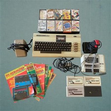 commodore vic 20 + Riviste,datassette,cartucce,cassette,Joystick