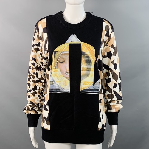 Maglione girocollo geometrico
