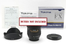 [Top MINT/BOX] Tokina AF 17-35mm f4 SD AT-X Pro FX IF obiettivo Nikon dal GIAPPONE