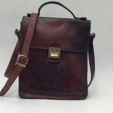 The Bridge borsello uomo vera pelle vintage 1990 man crossbody leather bag brown