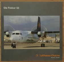 LUFTHANSA CITYLINE FOKKER 50