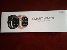 Aptkdoe Smartwatch Uomo Donna, 1,85" HD Schermo Tattile Orologio Smartwatch