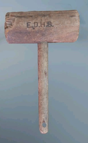 Antico martello legno - martello, in