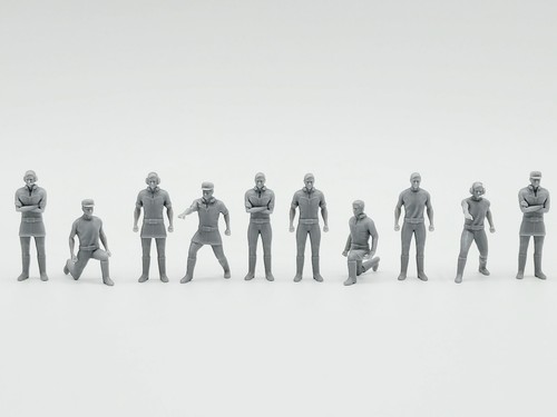 Zeon hangar crew set 10 - zeon,