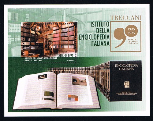 Italia foglietto istituto - italia,