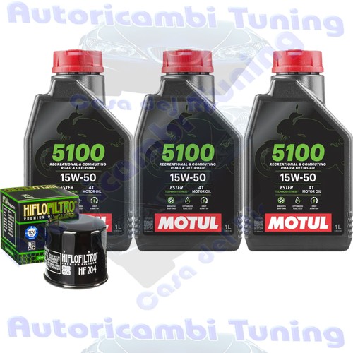 Kit tagliando olio motul 5100 - olio,