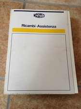 DEPLIANT PUBBLICITARIO EPOCA MAGNETI MARELLI RICAMBI ASSISTENZA AUTO MOTO 1975 
