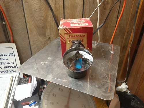 Lampada vintage justrite - lampada,