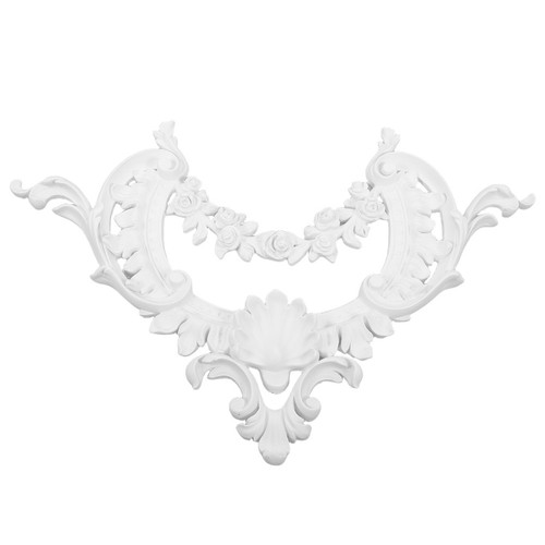Angolo soffitto fiori - , intaglio