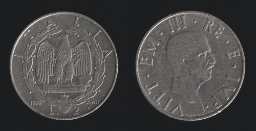 Lire 1939 xviii impero poco - impero,