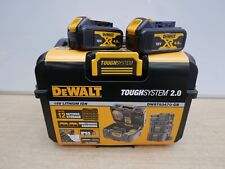 DeWalt DWST83470 Toughsystem 2 Caricabatterie Storage Box 240 V + 2 x DCB182 4 AH Li-Ion