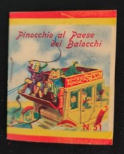 Pinocchio al Paese dei Balocchi - Edizioni Lampo 1963 Misure: 7x5,55 cm