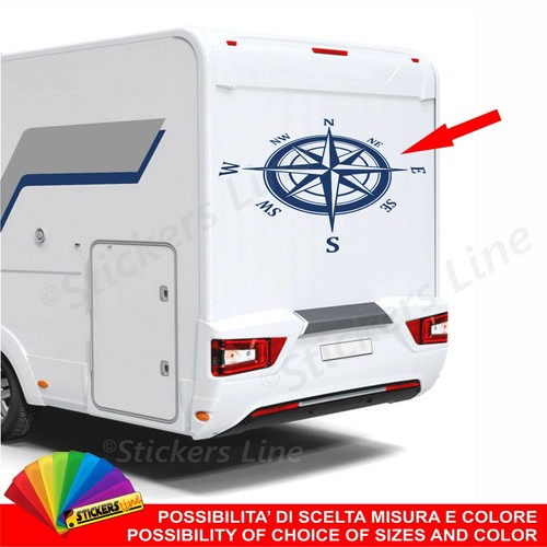 Adesivo per camper rosa dei - adesivo,