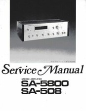 PIONEER SA-508, SA-5800