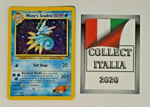 Pokémon promo misty seadra - pokÉmon, misty's