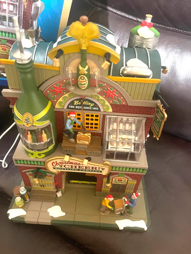 Lemax christma cheer bottling - christma,