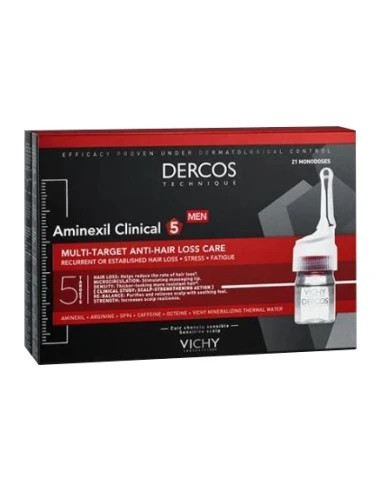 Dercos aminexil fiale uomo - fiale, 42
