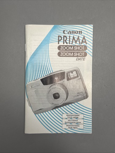 Canon prima zoom - prima,