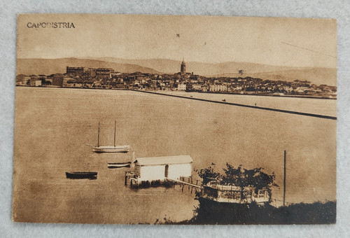 Cartolina capodistria istria - cartolina,