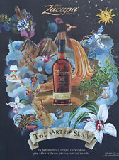 Pubblicità Advertising Ritaglio Italian Clipping 2016 RON ZACAPA RUM