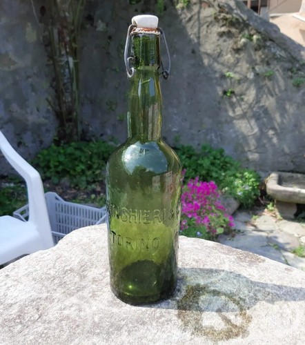 Bottiglia birra antica torino - bottiglia,