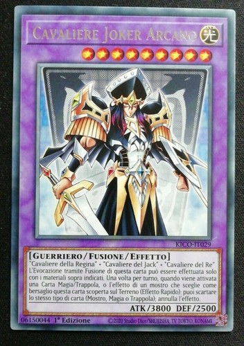 Cavaliere joker arcano rara - joker,