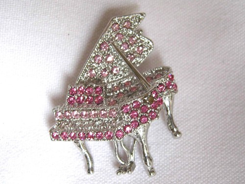 Silver tone crystal grand - silver,