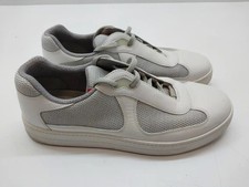 Sneaker Prada in pelle bianca