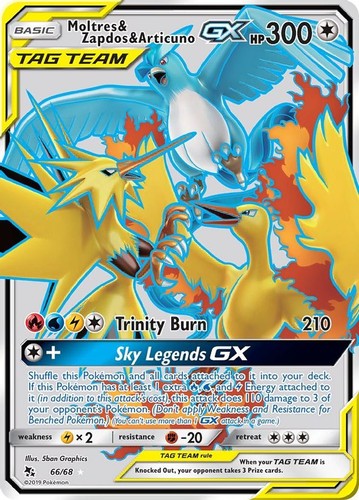 Moltres zapdos articuno gx - zapdos,