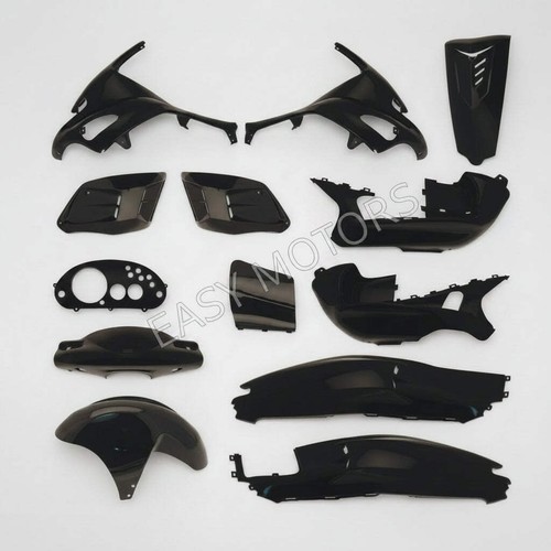 Kit carena nero lucido - kit,