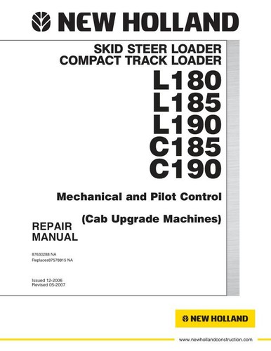 New holland l180 l185 l190 - l180,,