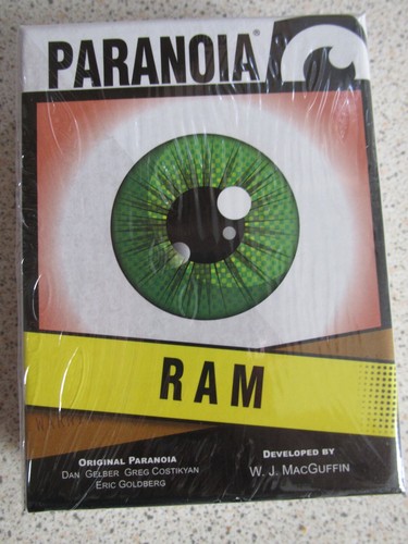 Mgp paranoia ram - ram, cards