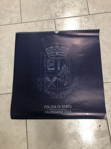 Calendario polizia stato - calendario, di