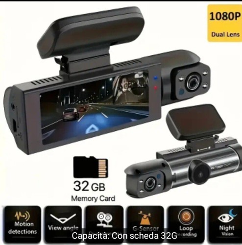 Telecamera per auto dashcam - telecamera,