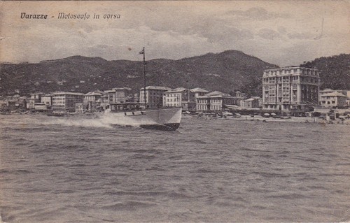 Varazze motoscafo in corsa - motoscafo,