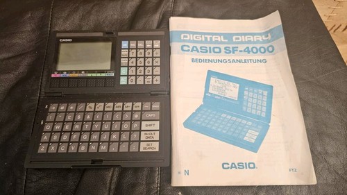 Casio 4000 calendario - casio, sf-4000
