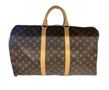 Borsa da viaggio Louis Vuitton Monogram Keepall Bandouliere 50 M41416 Boston TH0947