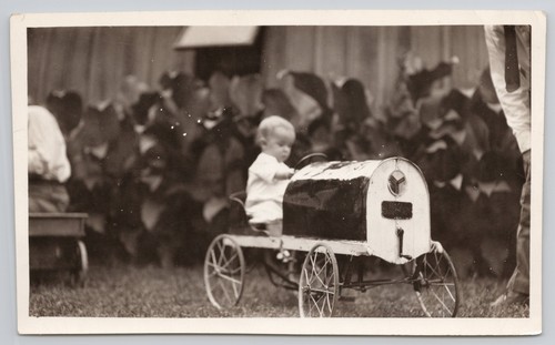Foto antica c1920 bambino