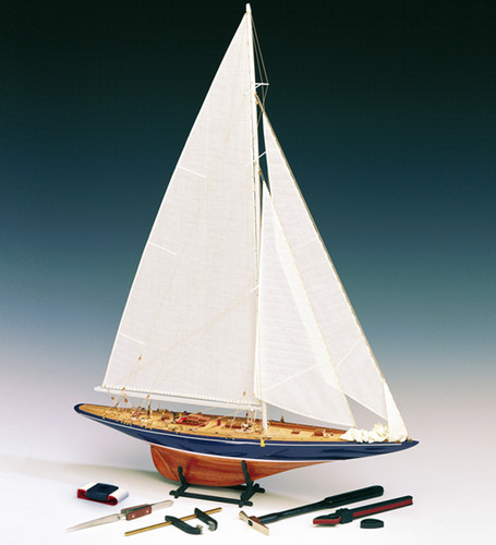 Kit modellino yacht endeavour - modellino,
