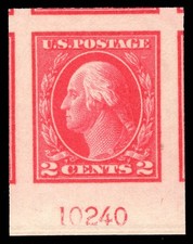 MOMEN: US STAMPS #482 PLATE