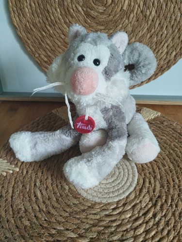 Peluche doudou chat renard