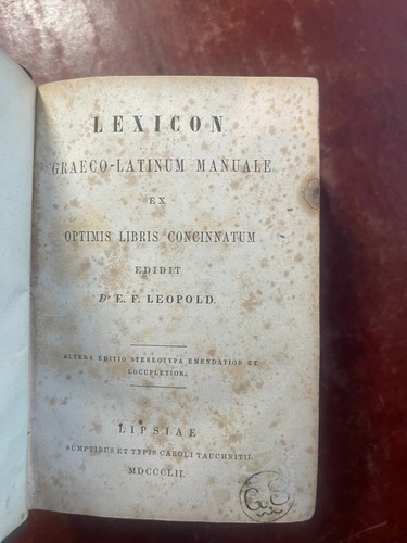 Leopold lexicon - e.f.,